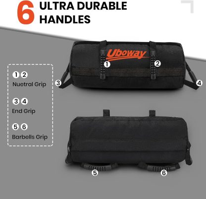 Uboway Sandbag Workout Bag: Sand Bags for Weight Training, A... - Image 4