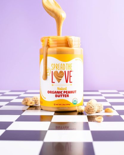 Spread The Love NAKED Organic Peanut Butter, 16 Ounce (Organ... - Image 5