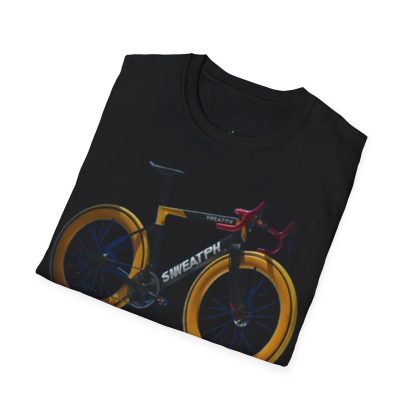 Road Cycle Unisex Softstyle T-Shirt - Image 25