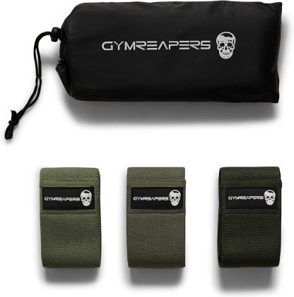 Hip Bands for Booty Workouts | Non Slip Fabric Band Set with... - Image 2