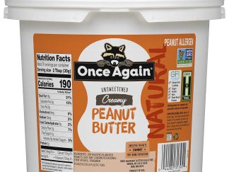Once Again Natural, Creamy Peanut Butter, 5lb Pantry Pal (sa...