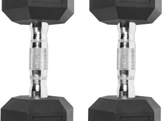 CAP Barbell Coated Dumbbell Set | 50lbs, 100lbs, 150lbs | Mu...