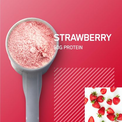 Serious Mass Strawberry Weight Gain Protein Powder | 12 lbs - Image 3