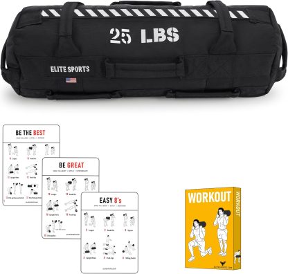 Elite Sports Workout Sandbag for Versatile, Intensive Core M...