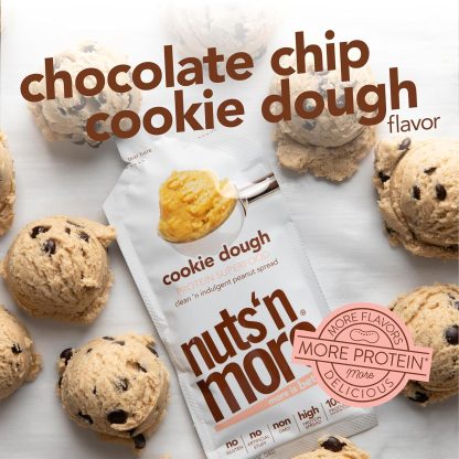 Nuts 'N More Cookie Dough Snack Packs ⎸ High Protein Peanut ... - Image 2