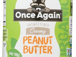 Once Again Organic Creamy Peanut Butter, 16oz - Salt Free, U...