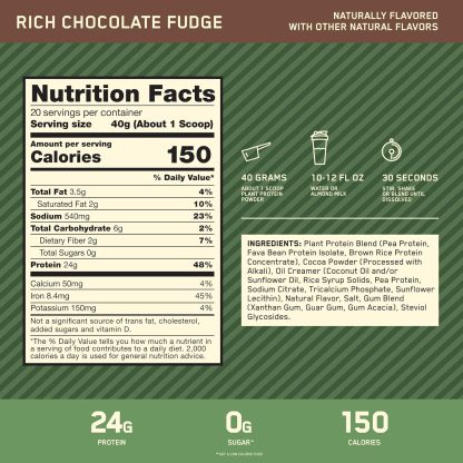 Optimum Nutrition Gold Standard 100% Plant Based Protein Pow... - Image 3