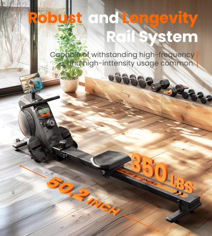 YOSUDA Magnetic/Water Rowing Machine 350 LB Weight Capacity ... - Image 5