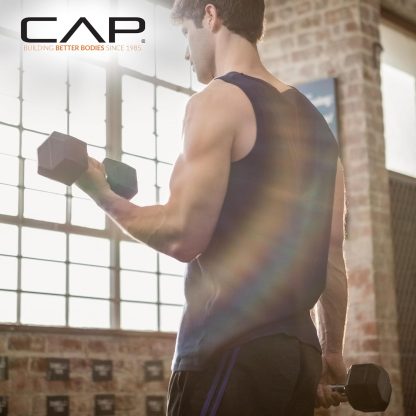 CAP Barbell Coated Dumbbell Set | 50lbs, 100lbs, 150lbs | Mu... - Image 5