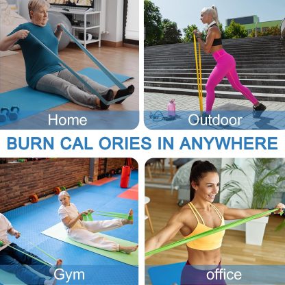 Professional Resistance Bands. Latex-Free, Work Out Bands, S... - Image 6