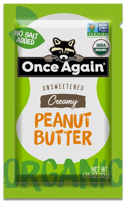 Once Again Organic Creamy Peanut Butter - 1.15oz Squeeze Pac...