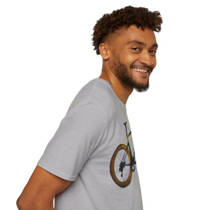 Road Cycle Unisex Softstyle T-Shirt - Image 40