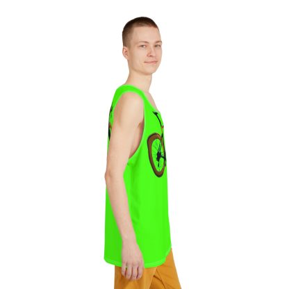 Lime Cycling Men's Tank (AOP) - Image 5