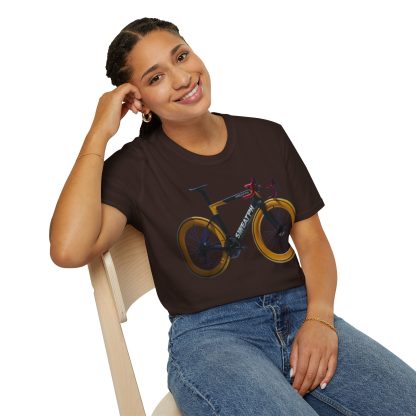 Road Cycle Unisex Softstyle T-Shirt - Image 71