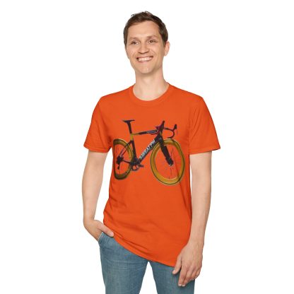 Road Cycle Unisex Softstyle T-Shirt - Image 56