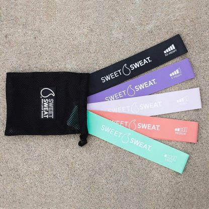 Sweet Sweat Mini Loop Resistance Bands - Set of 5 | Exercise... - Image 3
