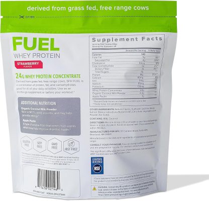SFH Fuel Whey Protein Powder Great Tasting Grass Fed Whey | ... - Image 2