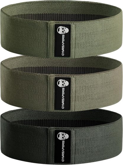 Hip Bands for Booty Workouts | Non Slip Fabric Band Set with...