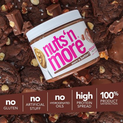 Nuts ‘N More Cocoa Hazelnut Butter Spread, All Natural Keto ... - Image 4