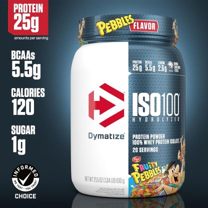 Dymatize ISO100 Hydrolyzed Protein Powder, 100% Whey Isolate... - Image 2