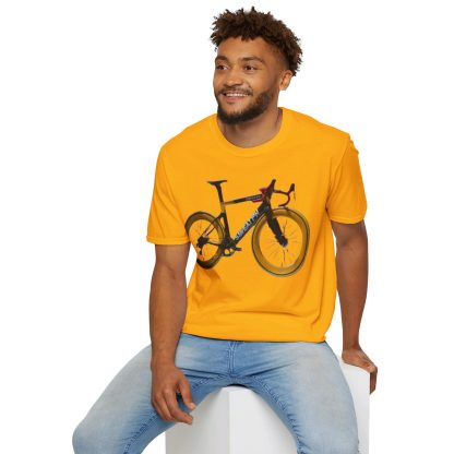 Road Cycle Unisex Softstyle T-Shirt - Image 51