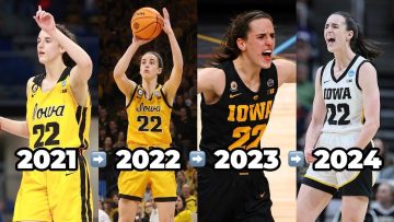 Caitlin Clark’s full career March Madness highlights (2021-2024)