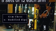 Gym Chest w/ Modified dips sweatph.com