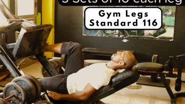 Gym legs standard 116