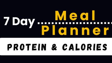 7 Day Meal Planner – SweatPh.com