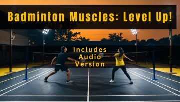Muscles used in badminton – sweatph
