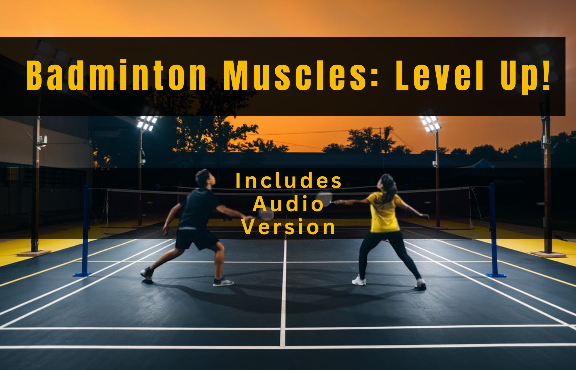 Muscles used in badminton - sweatph