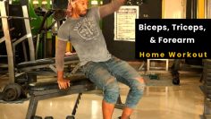 Bicep Tricep and forearm home workout