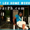 Easy Leg Home Workout Sweatph