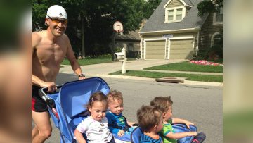 Father of Quadruplets Nick Tierney Turned Ironman Training Into Child’s