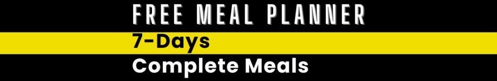 Free Meal Planner by Sweatph.com