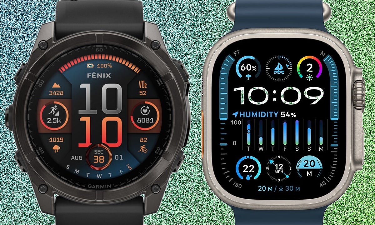 Fenix 8 v Apple Watch Ultra 2