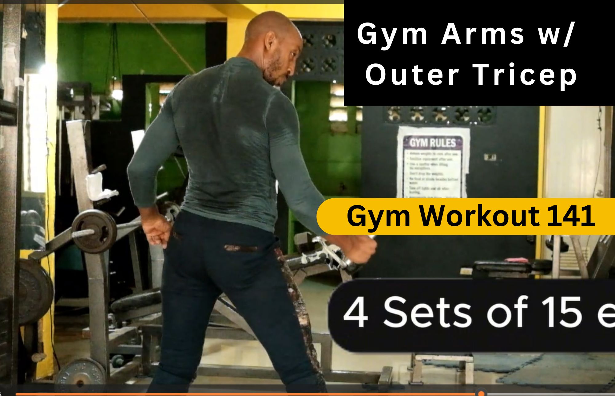 Gym Arms w/ Outer Tricep