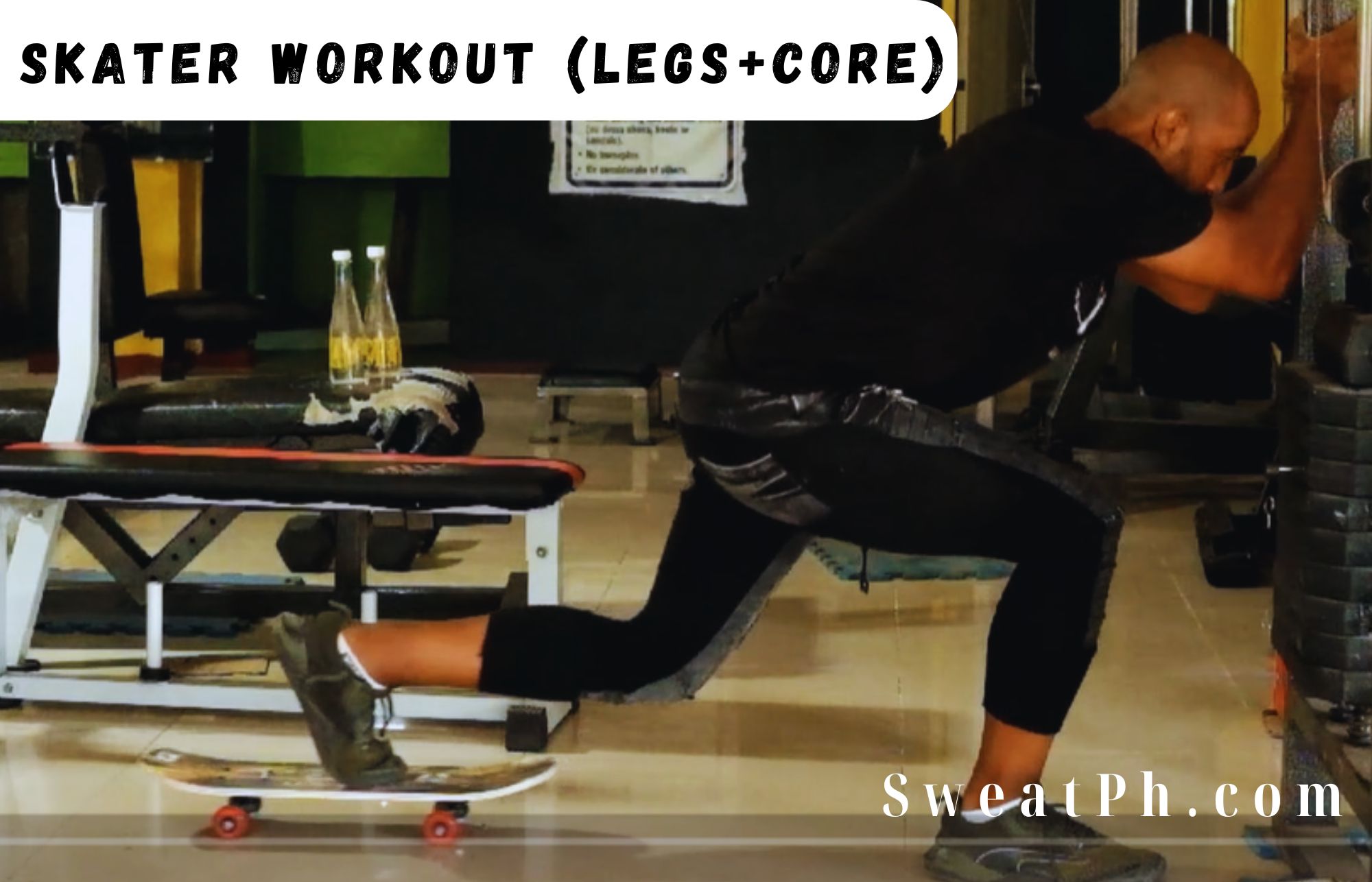 Skater workout (legs+core)