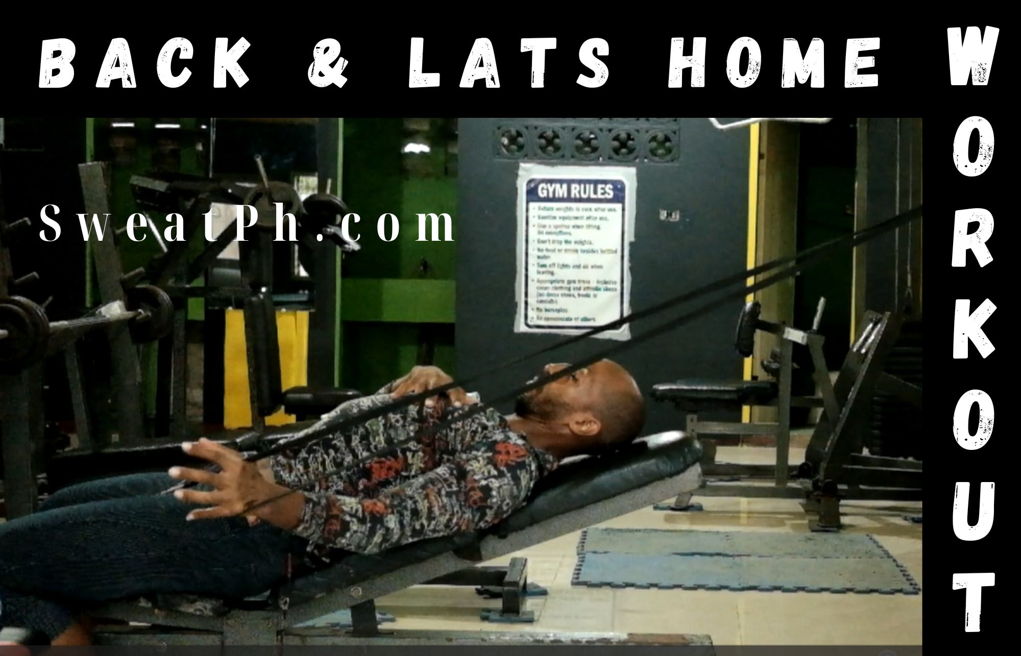 Back & Lats Home Workout
