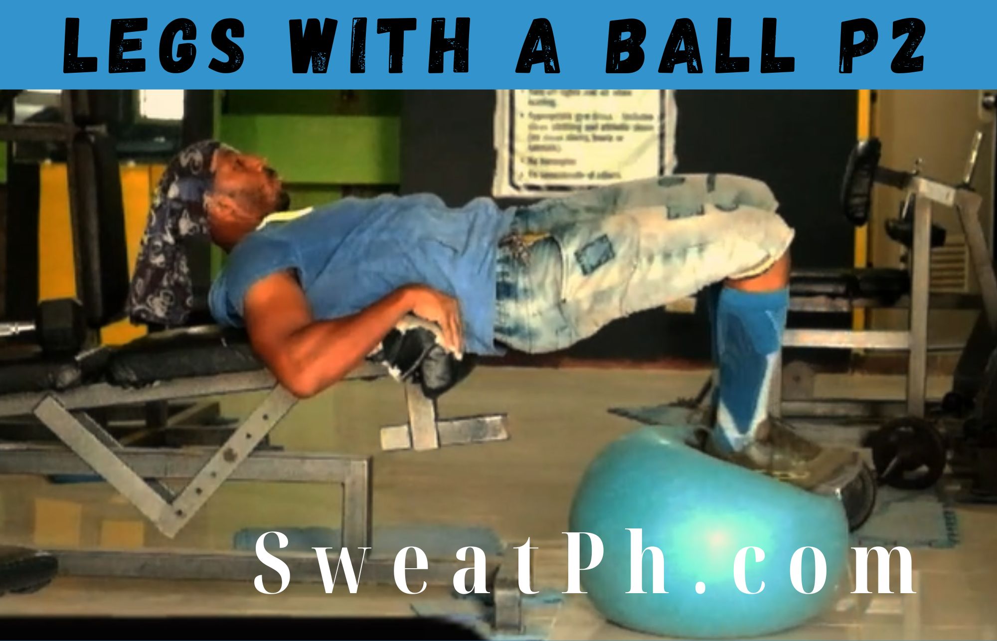 Legs with a Balance Ball Part 2