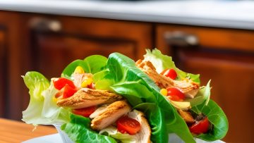 Chicken Salad Lettuce Wraps
