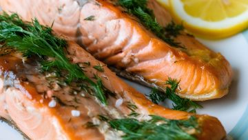 Baked Salmon with Dill