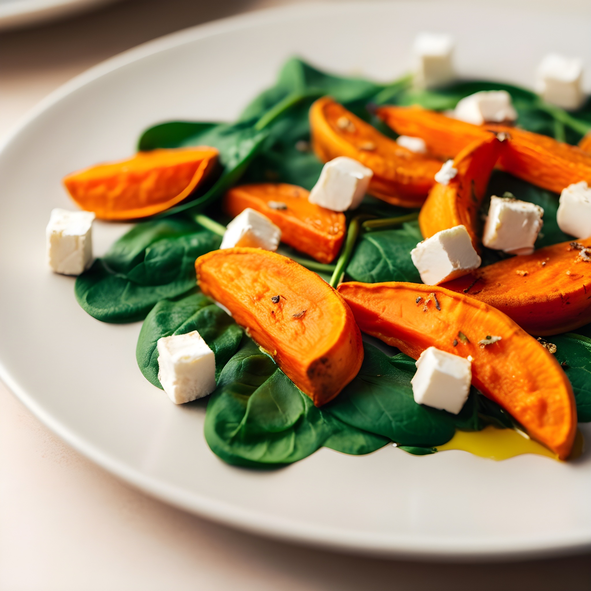 Sweet Potato & Spinach