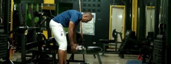 bent over water bottle scapular stabilizer
