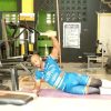 laying sideways arm raise