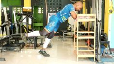 Straight Leg Cabinet Kickback