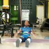 water bottle expand and front raise