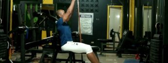 Waterbottle front raise shoulder press combo