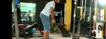 Waterbottle rocking calf raises