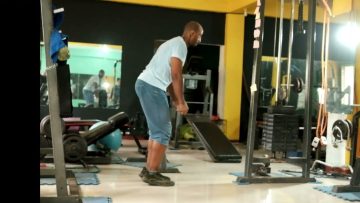 Waterbottle rocking calf raises